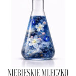 Próbka - Niebieskie Mleczko z żywicy frankincense, kwiatów jabłoni i klikitorii - obrazek 5